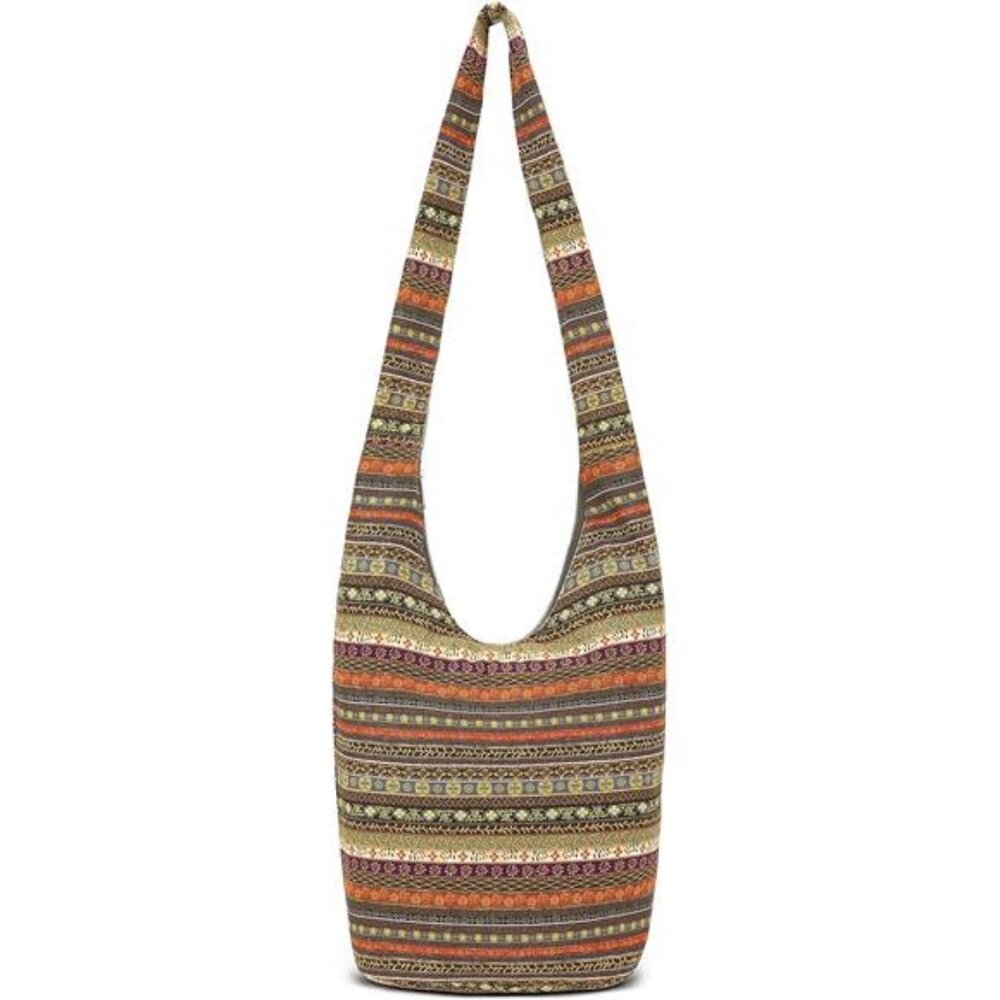 Women Shoulder Handbags Fashion canvas Hippie Crossbody Bags Bohemian Animal